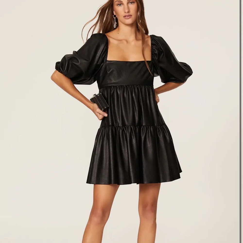 COPY - Amanda Uprichard Leather Dress